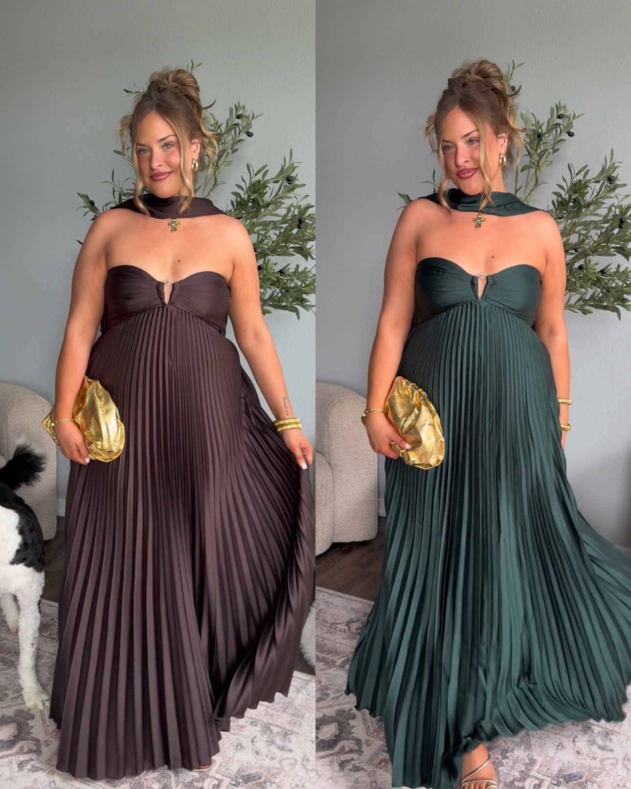 Wearing a size large 

#LTKMidsize #LTKSummerEdit #LTKWedding