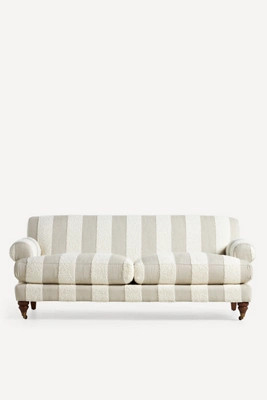 Cecilia Willoughby Bouclé Two-Cushion Sofa | Anthropologie (US)
