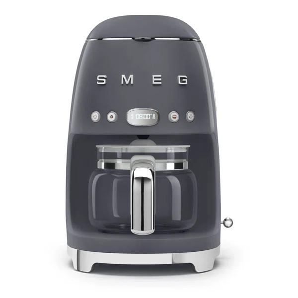 SMEG 50's Retro Style 10 cup Drip Coffee Machine with Filter | Wayfair North America