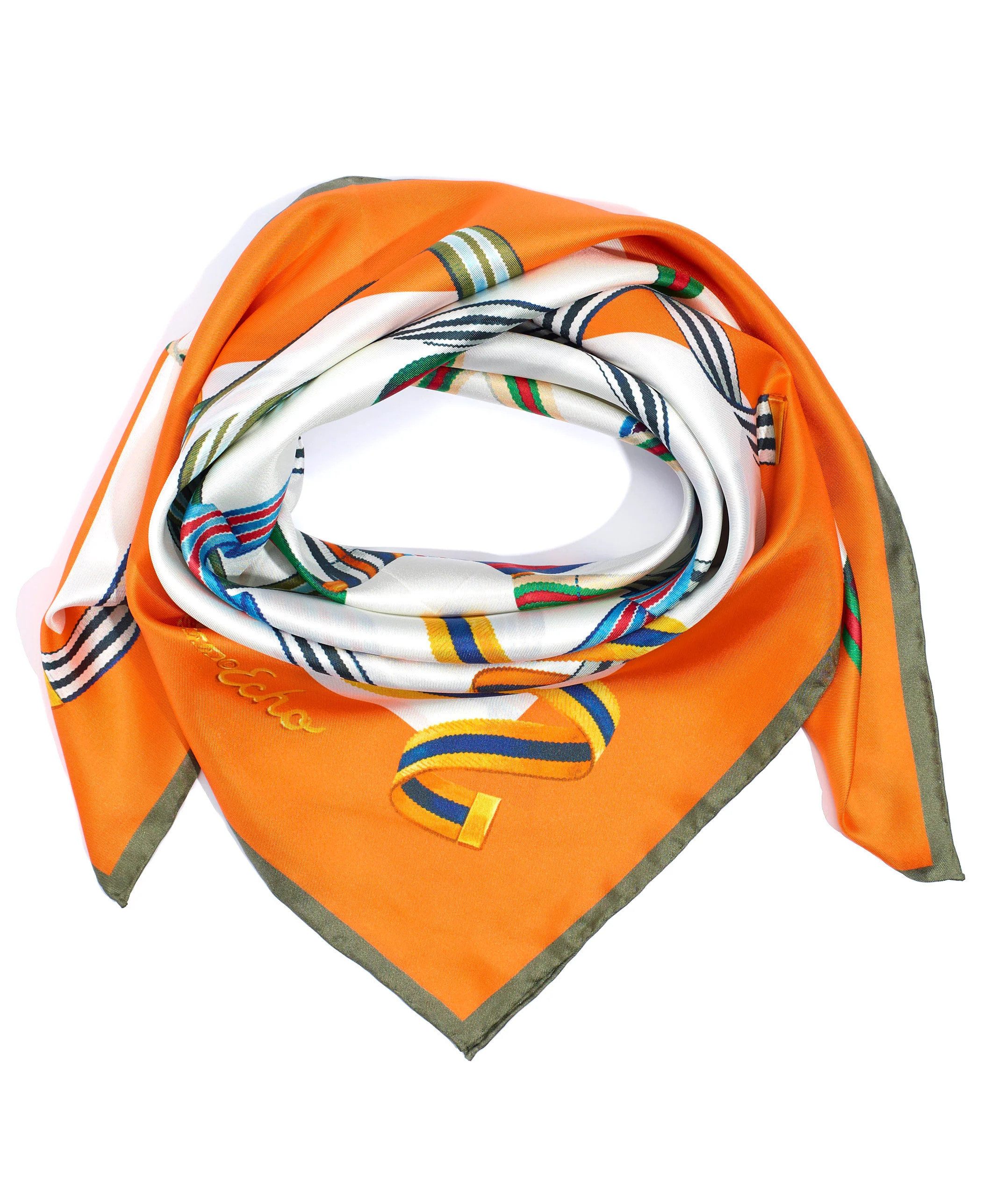 Web Of Intrigue 35" Silk Square Scarf | Echo New York