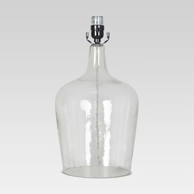 Artisan Glass Jug Large Lamp Base Clear - Threshold™ | Target