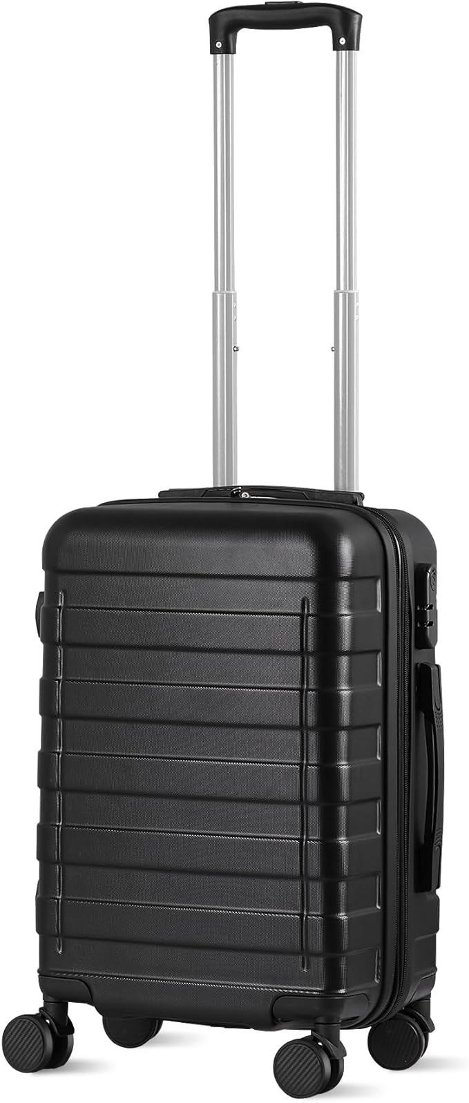 SUPER DEAL 21 Inch Carry On Luggage with Spinner Wheels, Expandable Hardside Suitcase Height Adju... | Amazon (US)