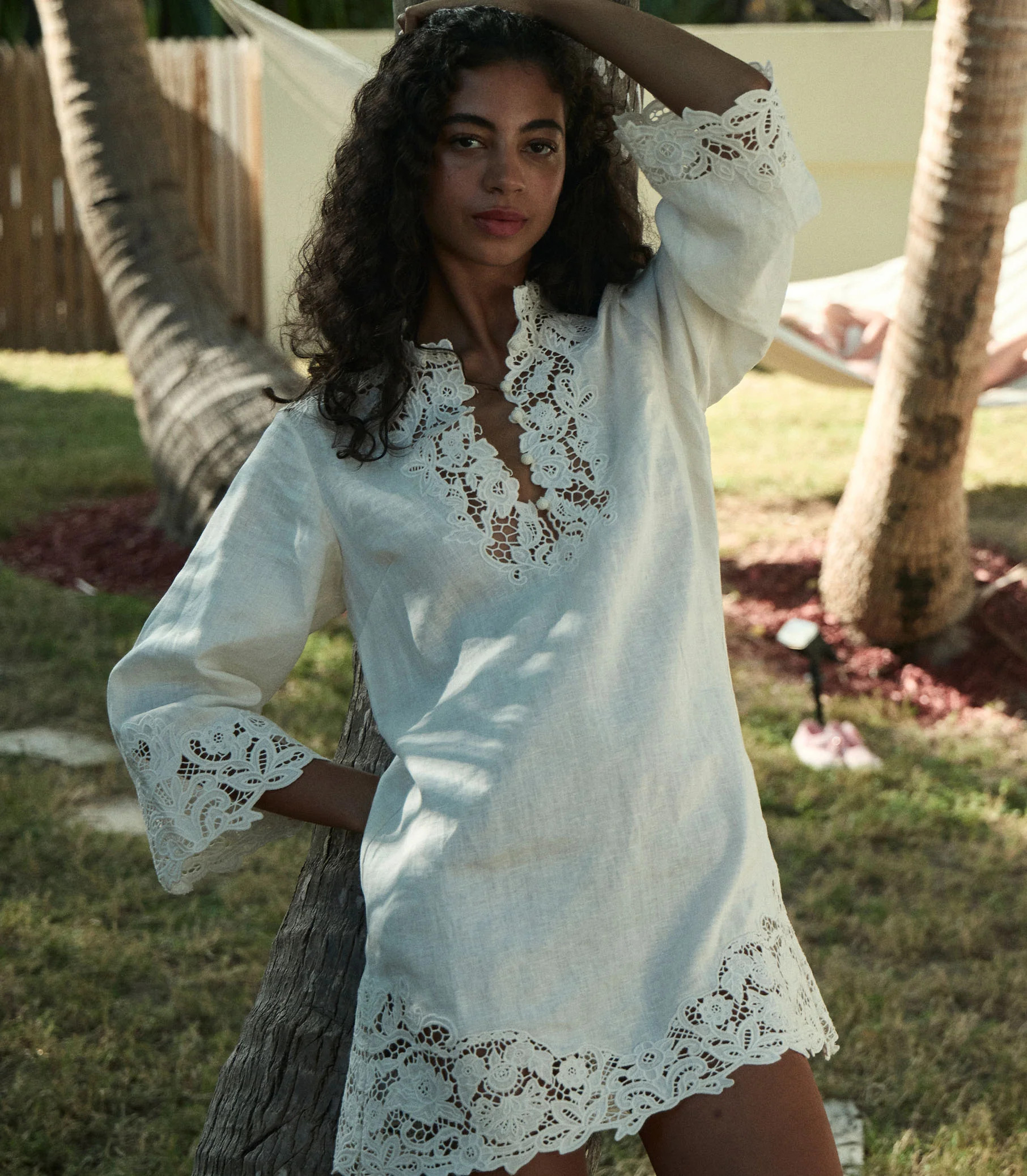 Roselie Tunic - Salt | DÔEN | DOEN