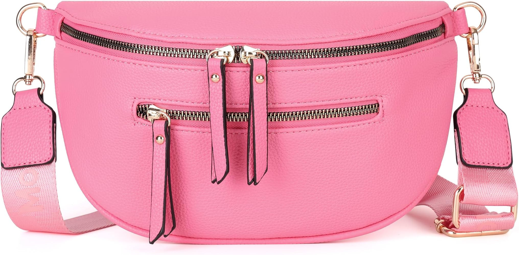 Montana West Crossbody Bags Bum Bag for Women Girls Large Sling Bag with Adjustable Strap and Coi... | Amazon (US)