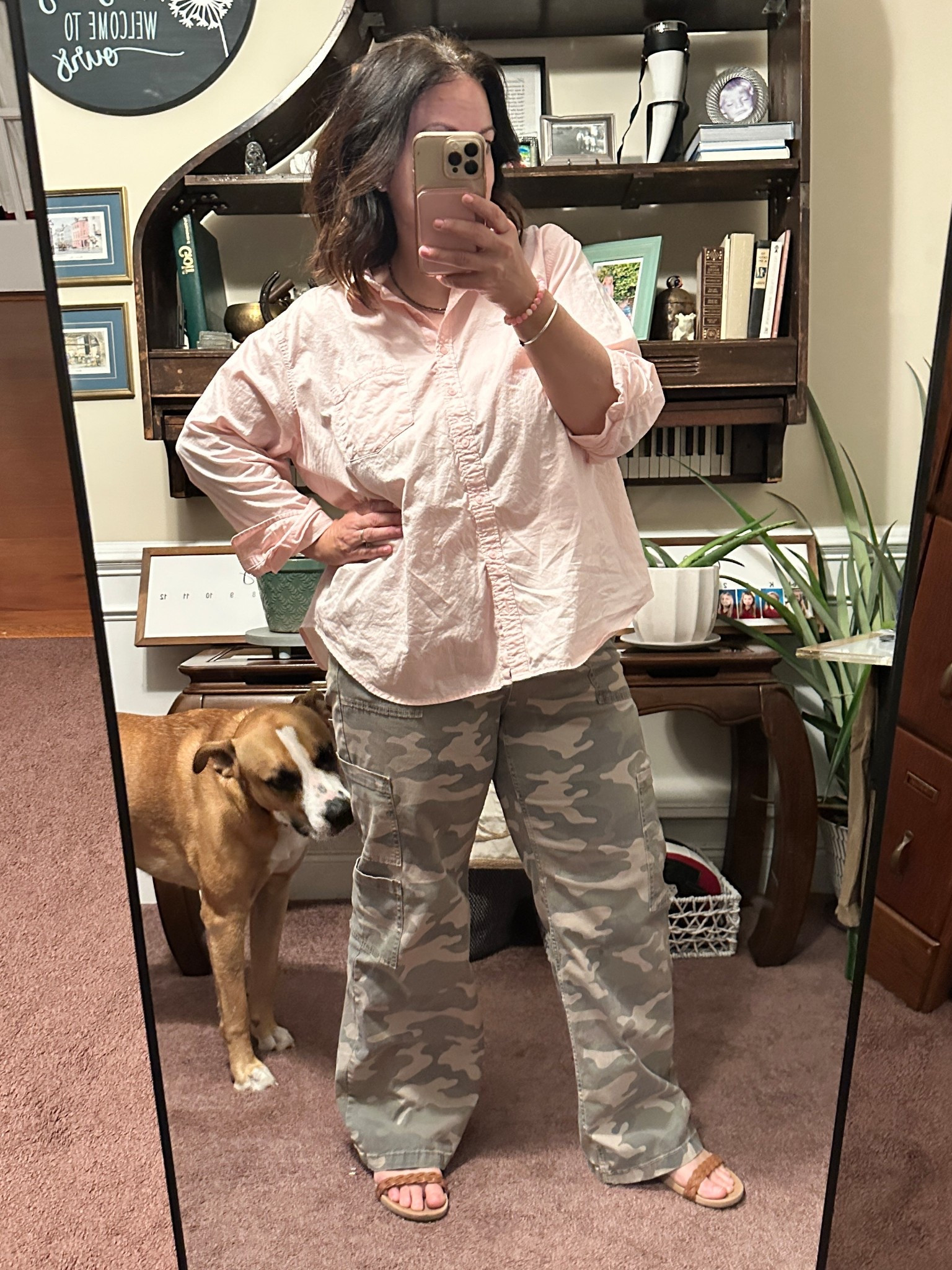 Can you ever go wrong with camo and pink? No way! 

#LTKMidsize #LTKFindsUnder50 #LTKOver40