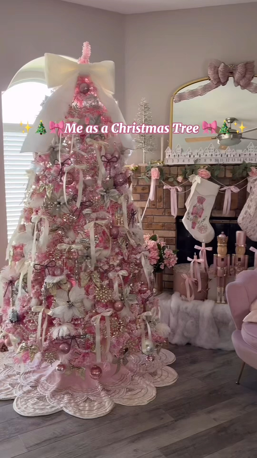 Pink Christmas tree - king of Christmas, pink Christmas decor 

#LTKHome #LTKSeasonal #LTKHoliday