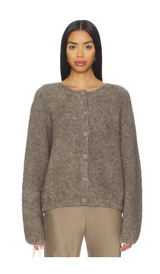 Zolly Cardigan in Taupe Chine | Revolve Clothing (Global)