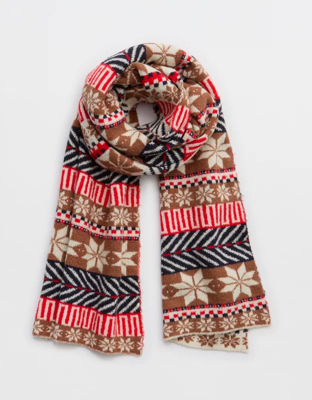 OFFLINE By Aerie Print Blanket Scarf | American Eagle Outfitters (US & CA)