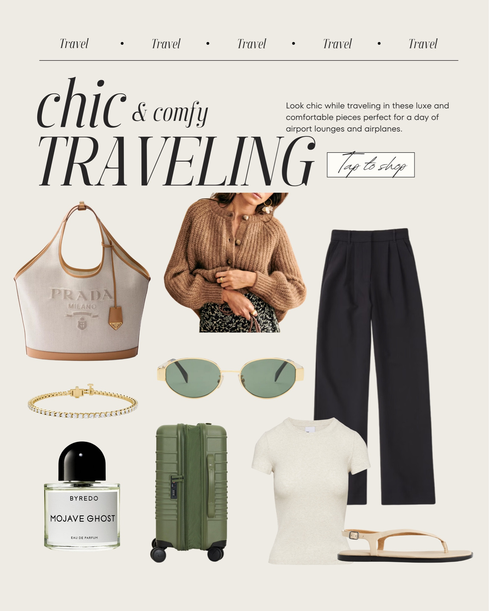 The perfect travel outfit that is both comfortable and chic for short or long travel days  

#LTKStyleTip #LTKOver40 #LTKTravel