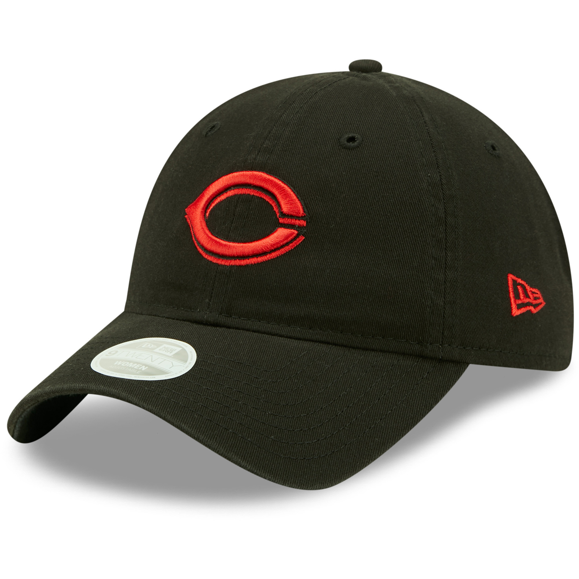 Women's New Era Black Cincinnati Reds Core Classic 9TWENTY Adjustable Hat | Fanatics