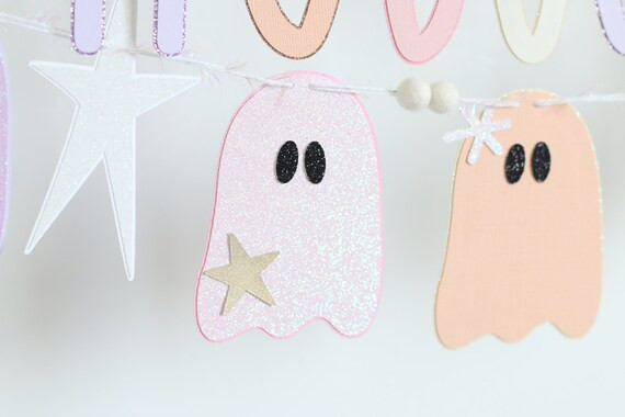 Pastel Ghost Banner Ghost Banner Boo Banner Ghost - Etsy | Etsy (US)