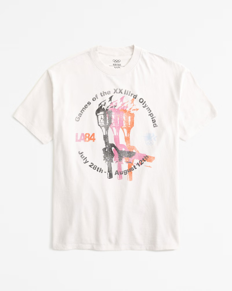 Oversized Olympics Graphic Tee | Abercrombie & Fitch (US)