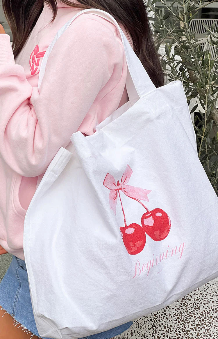 Cherry On Top Tote Bag | Beginning Boutique (AU)