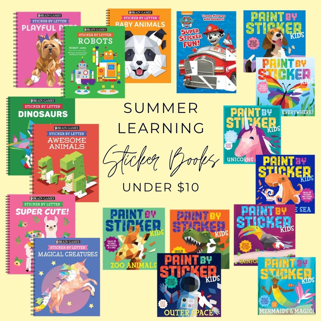 Stock up on activities for summer learning!  These sticker activity books are a hit in our house! 

#summerlearning #learningactivity #kids #summerfun

#LTKmomlife #LTKKids #LTKSaleAlert