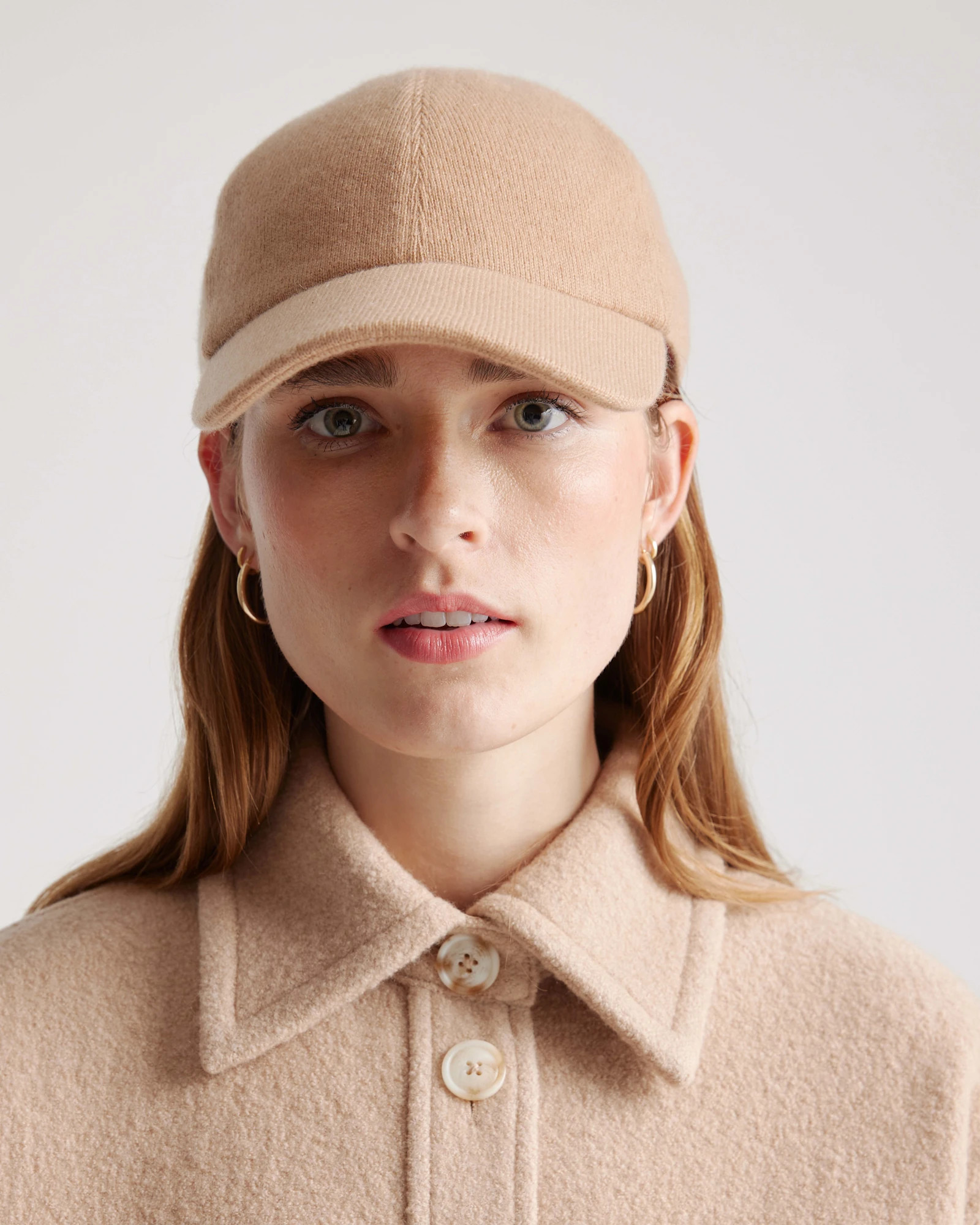 Logoless Cashmere Baseball Cap | Quince