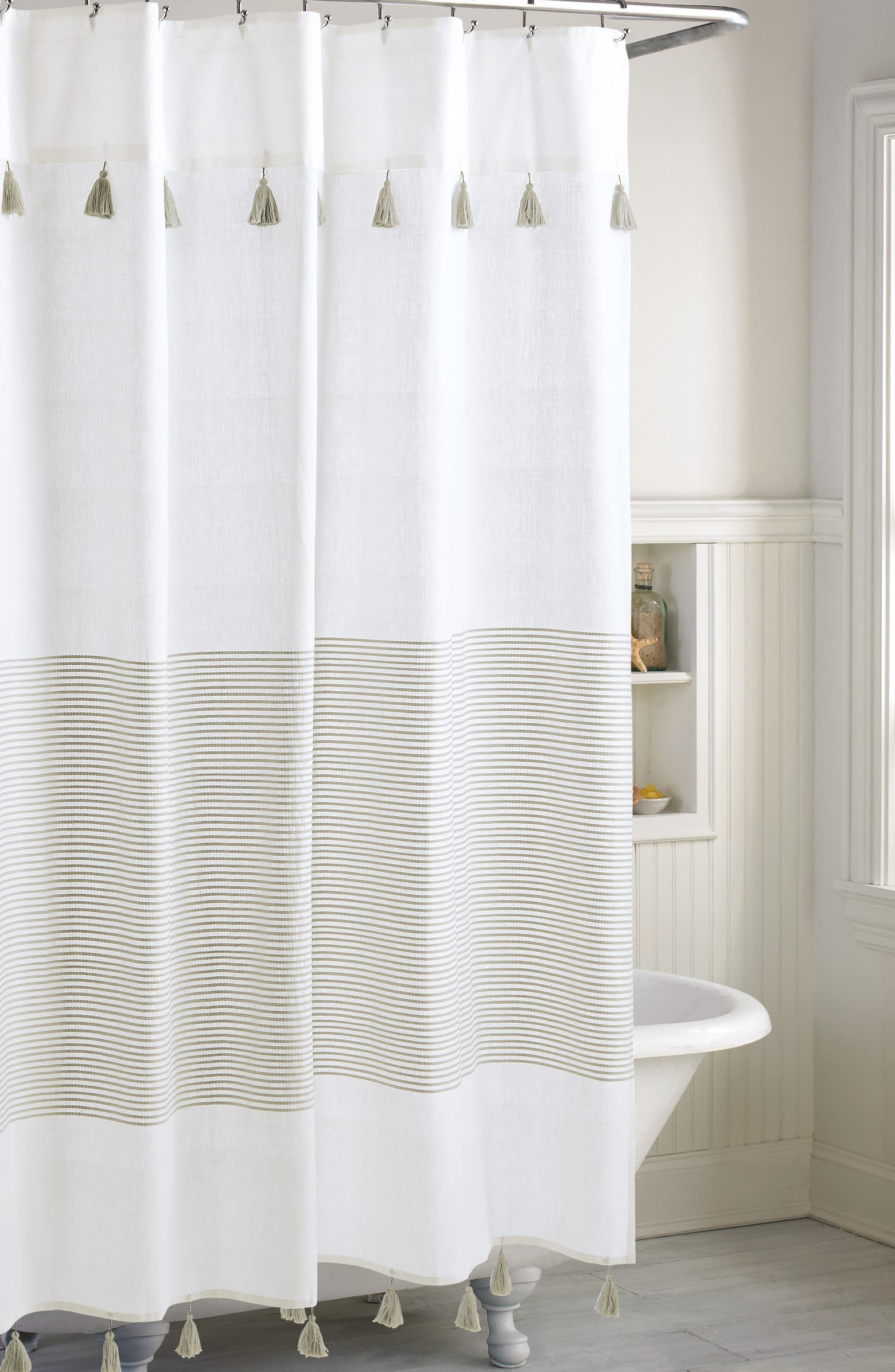 Panama Stripe Shower Curtain | Nordstrom