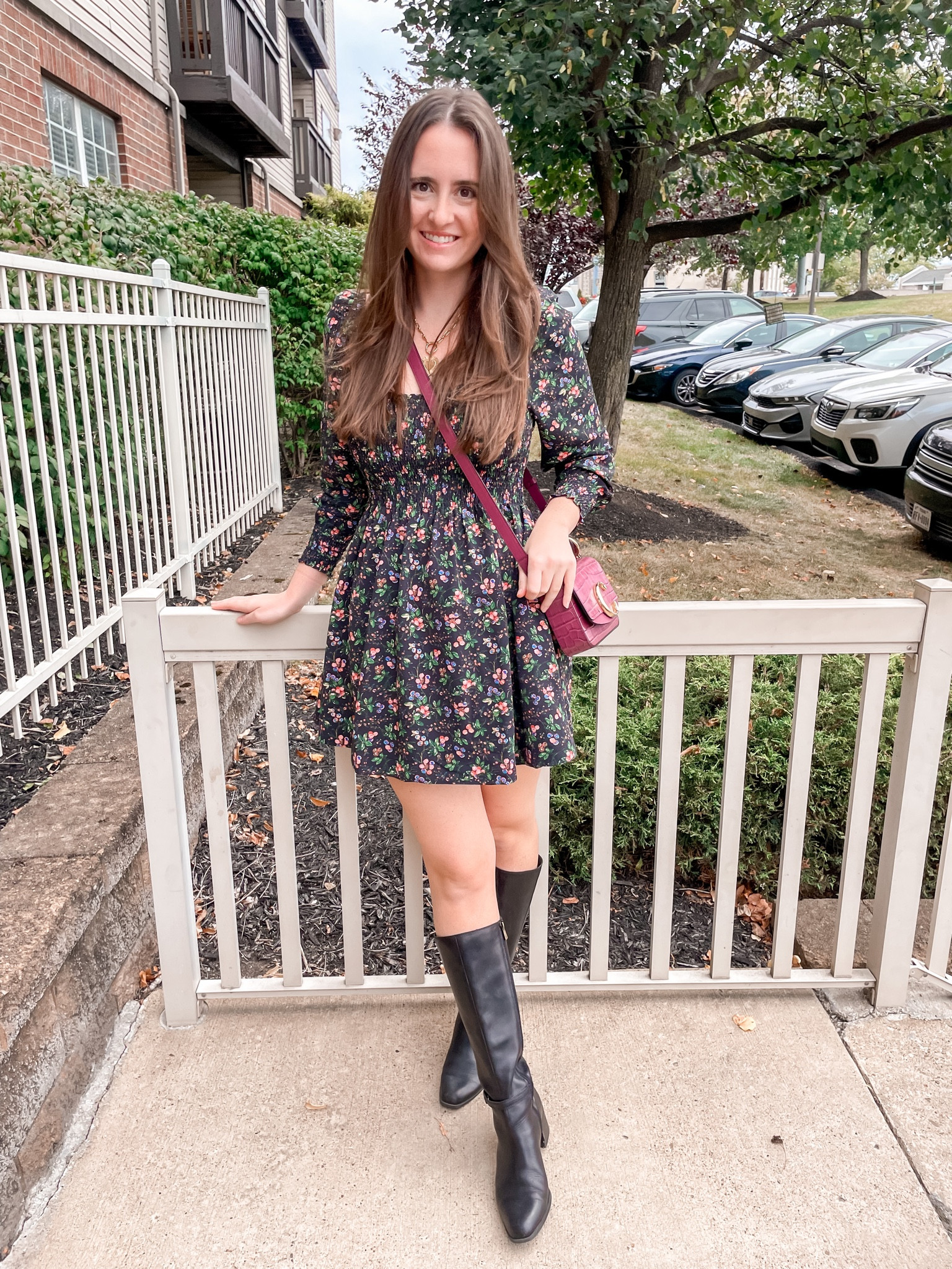 Another Monday, another chance to have a wonderful week! 🍁🎃🍂 This is a little Hill House dress from their pre-fall collection I wore over the weekend. It’s such an easy go-to to pair with boots and a trench coat when it gets cooler. I have a feeling I’m going to be reaching for this a ton this fall! 

Fall, fall dress, fall outfit, floral dress, smocked dress, floral smocked mini dress, hill house home, Norah nap dress, multi berry crepe 

#LTKstyletip #LTKSeasonal