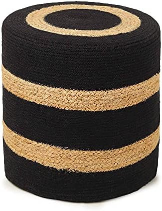 Cylindrical Color Blocked Black Natural | Amazon (US)