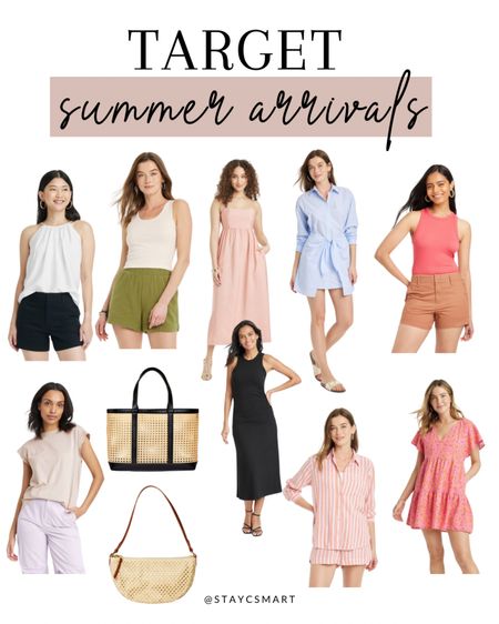 Summmer new arrivals from target. Summer outfit ideas, summer fashion finds 

#LTKStyleTip #LTKFindsUnder100 #LTKSeasonal