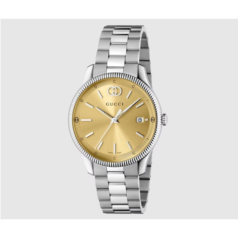 Gucci G-Timeless Quartz Gold Dial Unisex Watch YA1264234 | Jomashop.com & JomaDeals.com