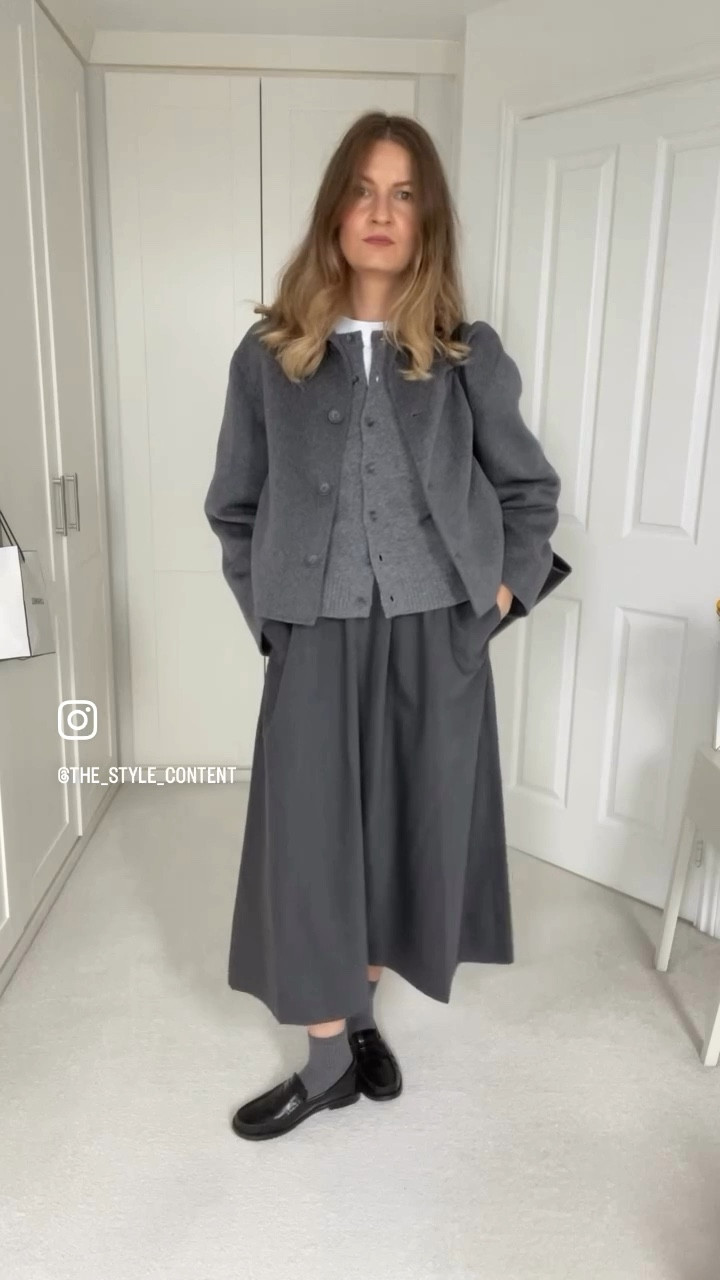Grey on grey ✨

#LTKstyletip #LTKautumn #FashionMonth