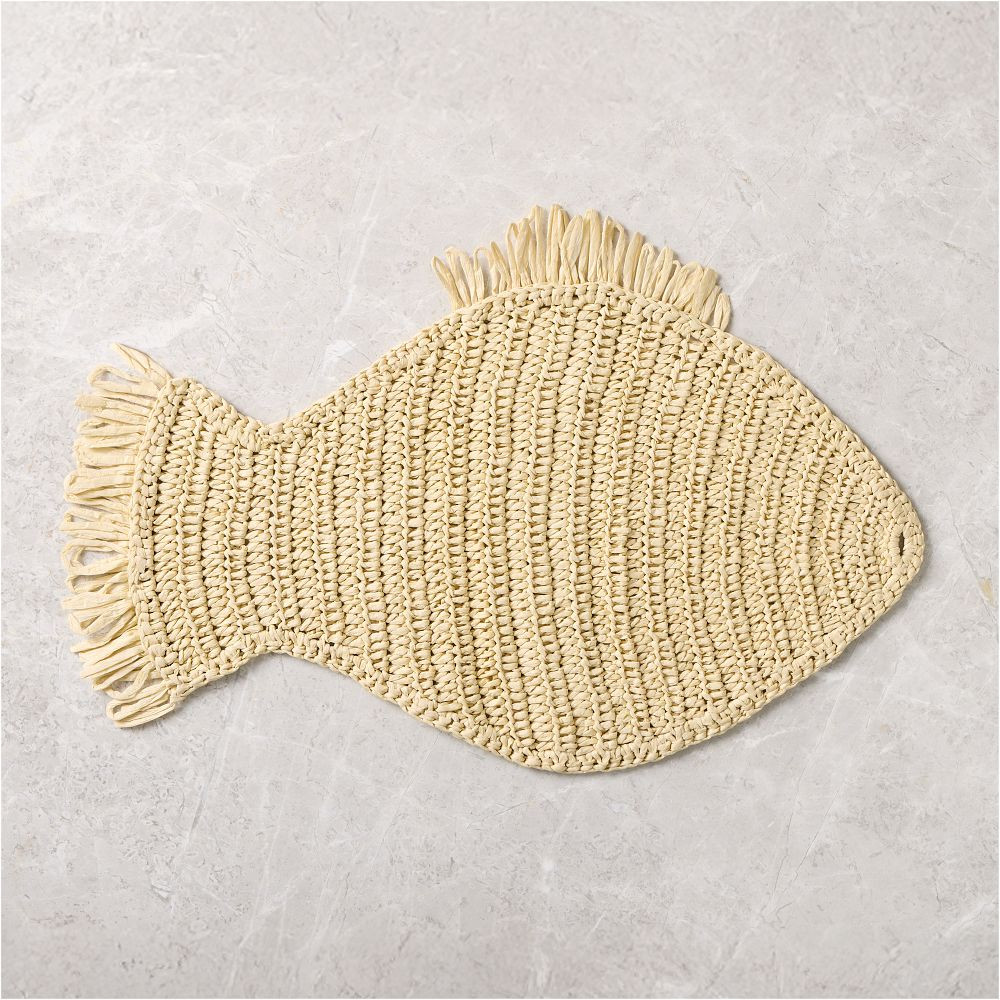 Woven Fish Placemat Sets | West Elm (US)