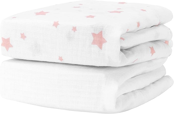 Newton Baby Ultra-Soft 100% Breathable Fitted Crib Sheets
        Organic, 2-Pack, 100% Organic M... | Amazon (US)