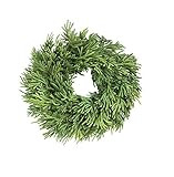 Creative Co-Op Artificial Cedar Wreath, 10", Green | Amazon (US)