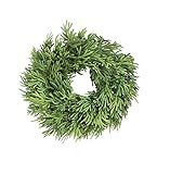 Creative Co-Op Artificial Cedar Wreath, 10", Green | Amazon (US)