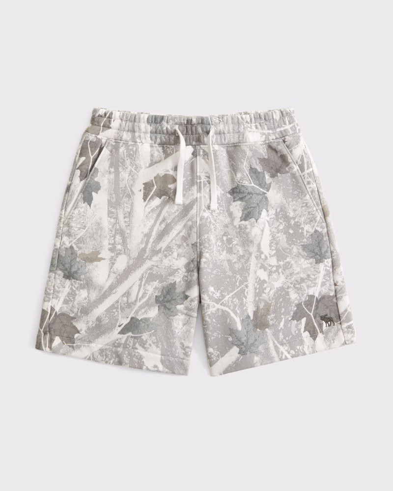 essential fleece icon shorts | Abercrombie & Fitch (US)