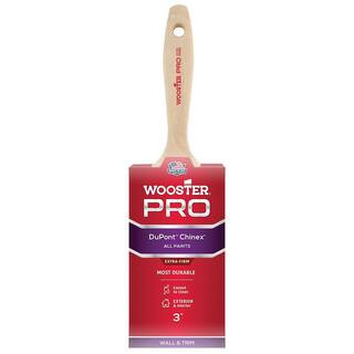 Wooster 3 in. Pro Chinex Flat Brush 0H21220030 - The Home Depot | The Home Depot