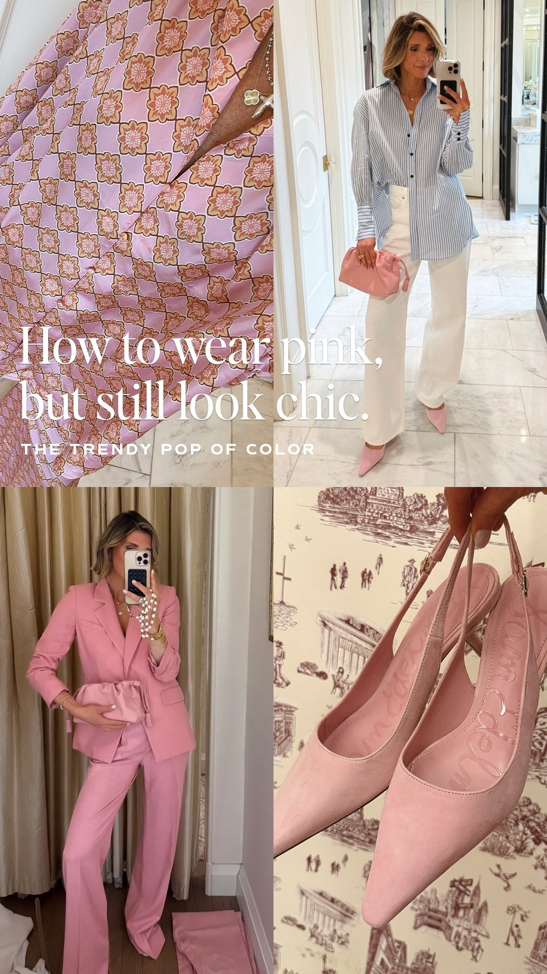 Pink is such a big trend this season and there are so many ways to style it. 

#LTKootd