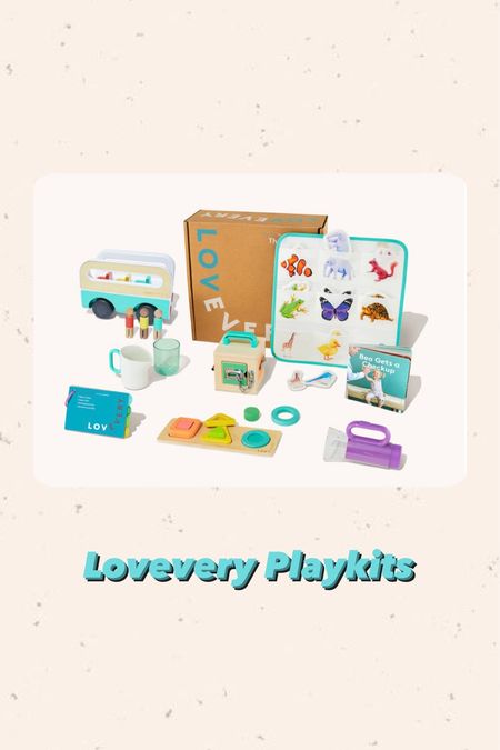 Lovevery Playkits 
Montessori 
Toddler toys 

#LTKkids #LTKfamily #LTKbaby