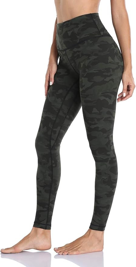 Hawthorn Athletic Essential Full Length Workout Leggings for Women High Waisted, Compression Yoga... | Amazon (US)