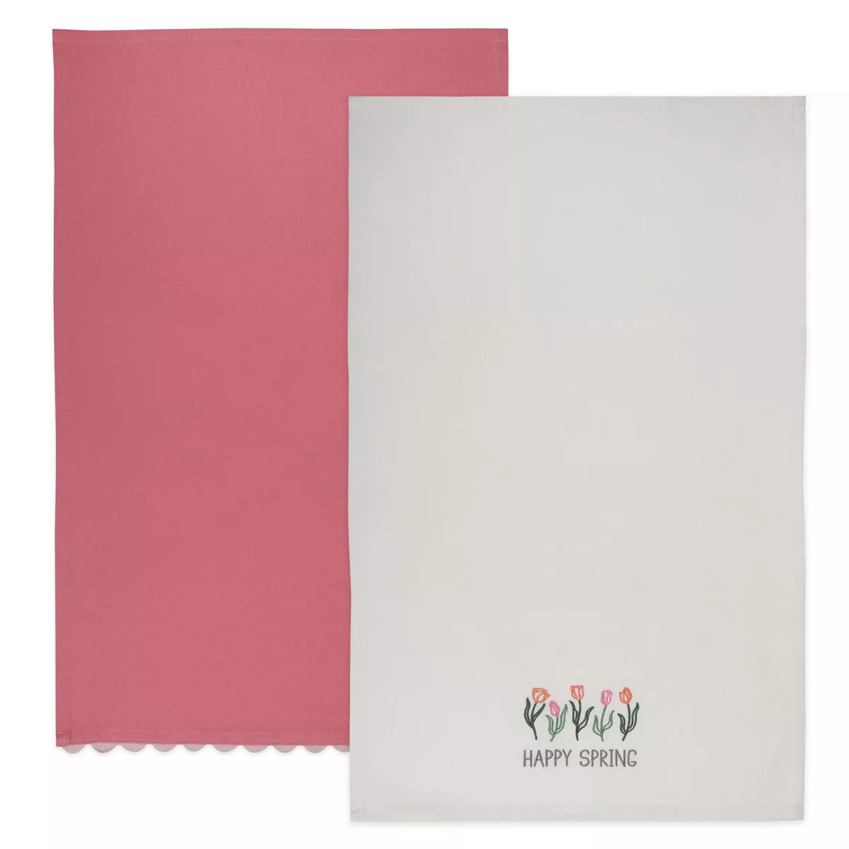 2pk Easter Decor Dish Towels Happy Spring - Bullseye's Playground™ | Target