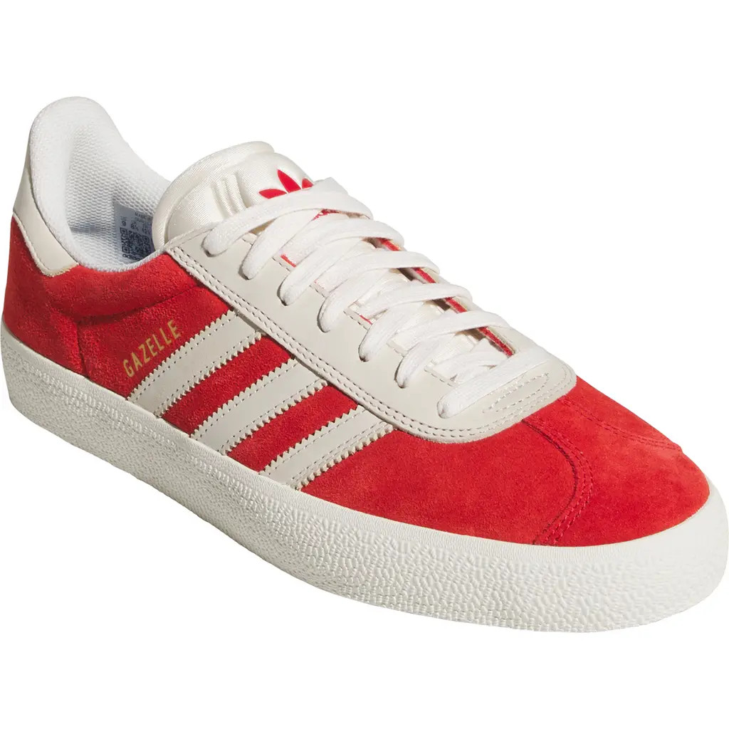 adidas Gender Inclusive Gazelle ADV Skate Shoe in Better Scarlet at Nordstrom Rack, Size 7 Women's / 6 Men's | Nordstrom Rack