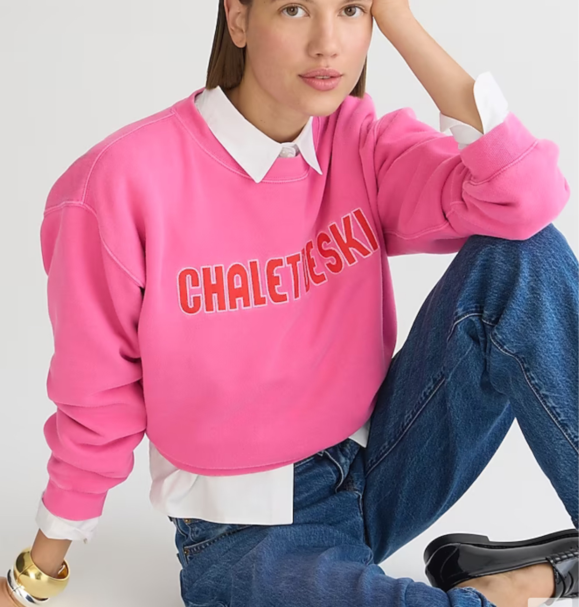 Heritage fleece chalet de ski graphic sweatshirt
Now $99.99, from $118.00 (15% Off)
EXTRA 40% OFF SALE STYLES WITH CODE SHOPSALE

#LTKsalealert #LTKfindsunder100 #LTKover40