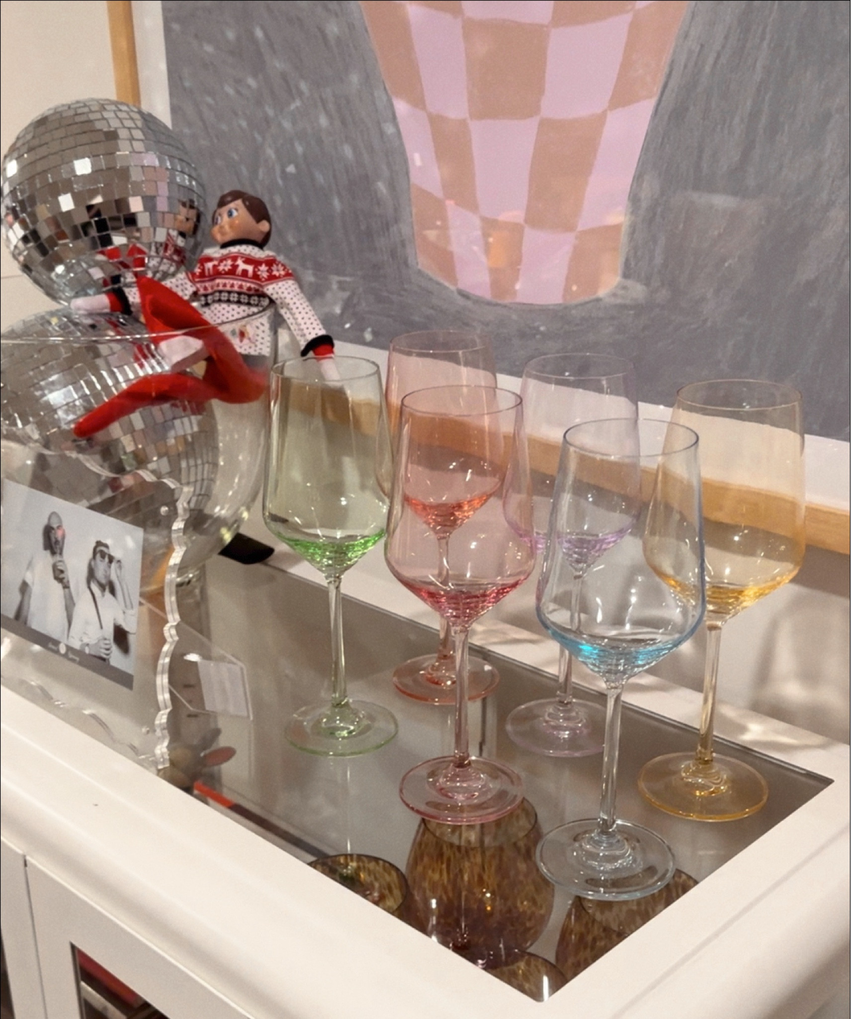 The most fun, festive wine glasses I’ve ever seen! They’re giving Estelle but they’re Amazon!

#LTKSeasonal #LTKHoliday #LTKhome