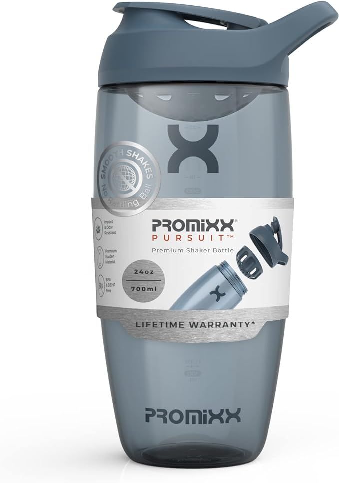 Promixx PURSUIT Protein Shaker Bottle – Premium Sports Blender Bottles for Protein Mixes and Su... | Amazon (US)