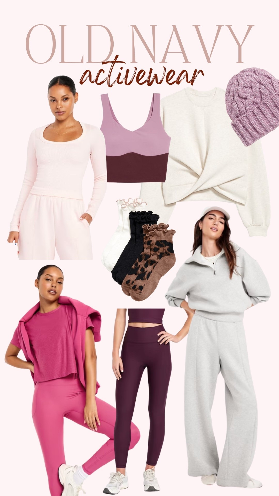 Old navy activewear - workout clothes 

#LTKSaleAlert #LTKSeasonal #LTKActive