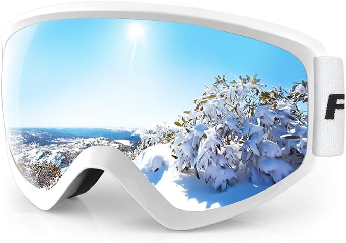 findway Kids Ski Goggles, Kids Snow Snowboard Goggles for Boys Girls Youth OTG | Amazon (US)