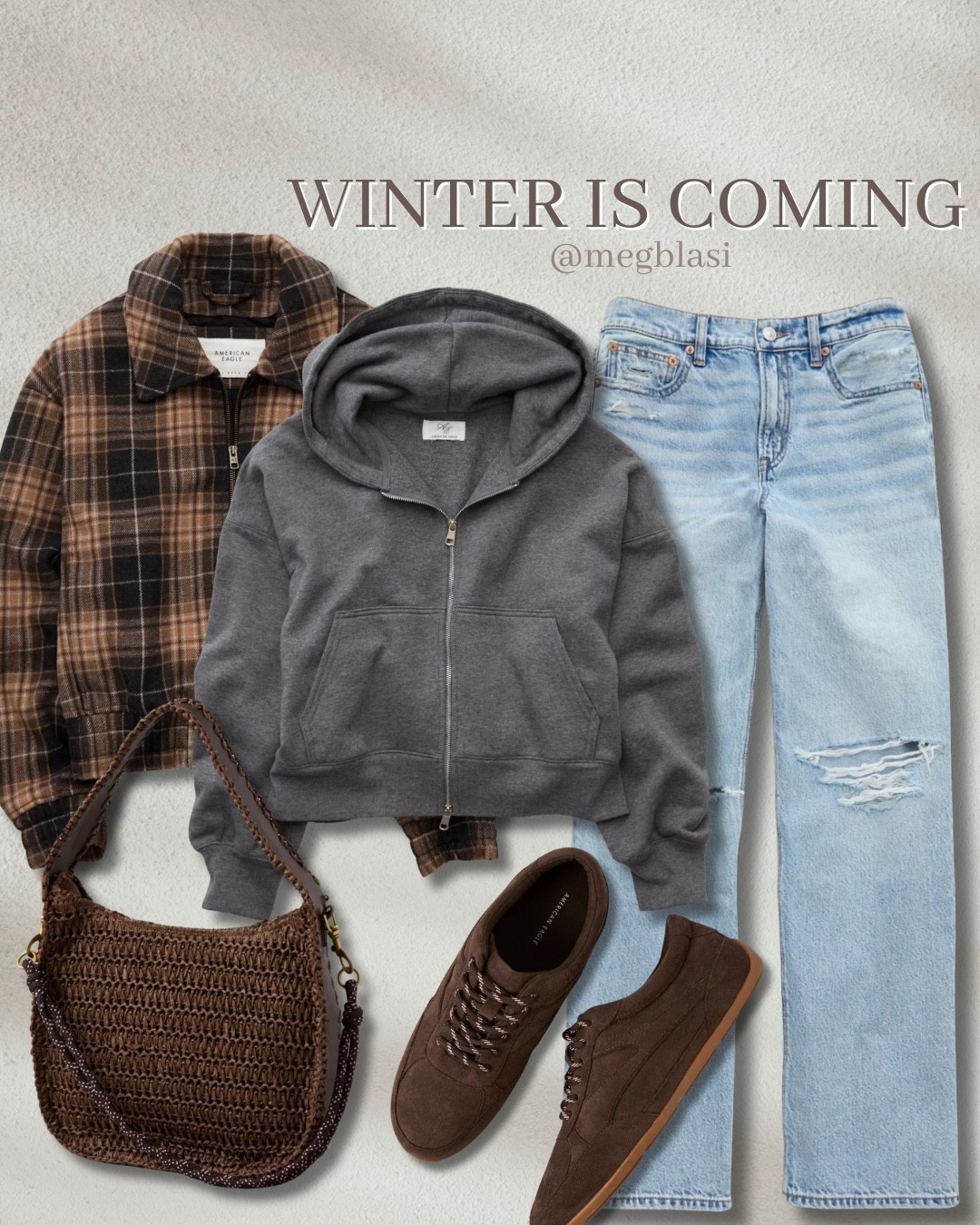 Scroll ⬇️ to shop & follow for more! 🫶🏼 

Winter layers from American eagle
#hoodieweather #fallfashion #winterlooks #getcozy #aerie 

#LTKSeasonal #LTKFindsUnder50 #LTKStyleTip