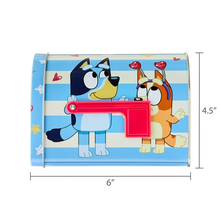 Bluey Tin Mailbox, 1 Count, Way to Celebrate, Party Favors | Walmart (US)