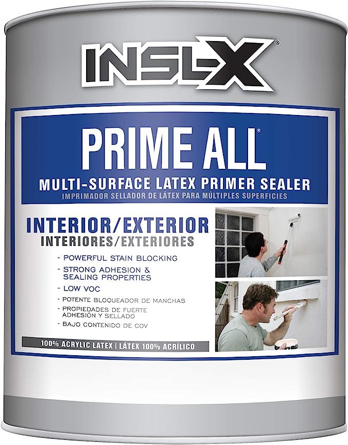 INSL-X AP100009A-04 Prime All Multi-Surface Acrylic Primer, White 32 Fl Oz (Pack of 1) | Amazon (US)
