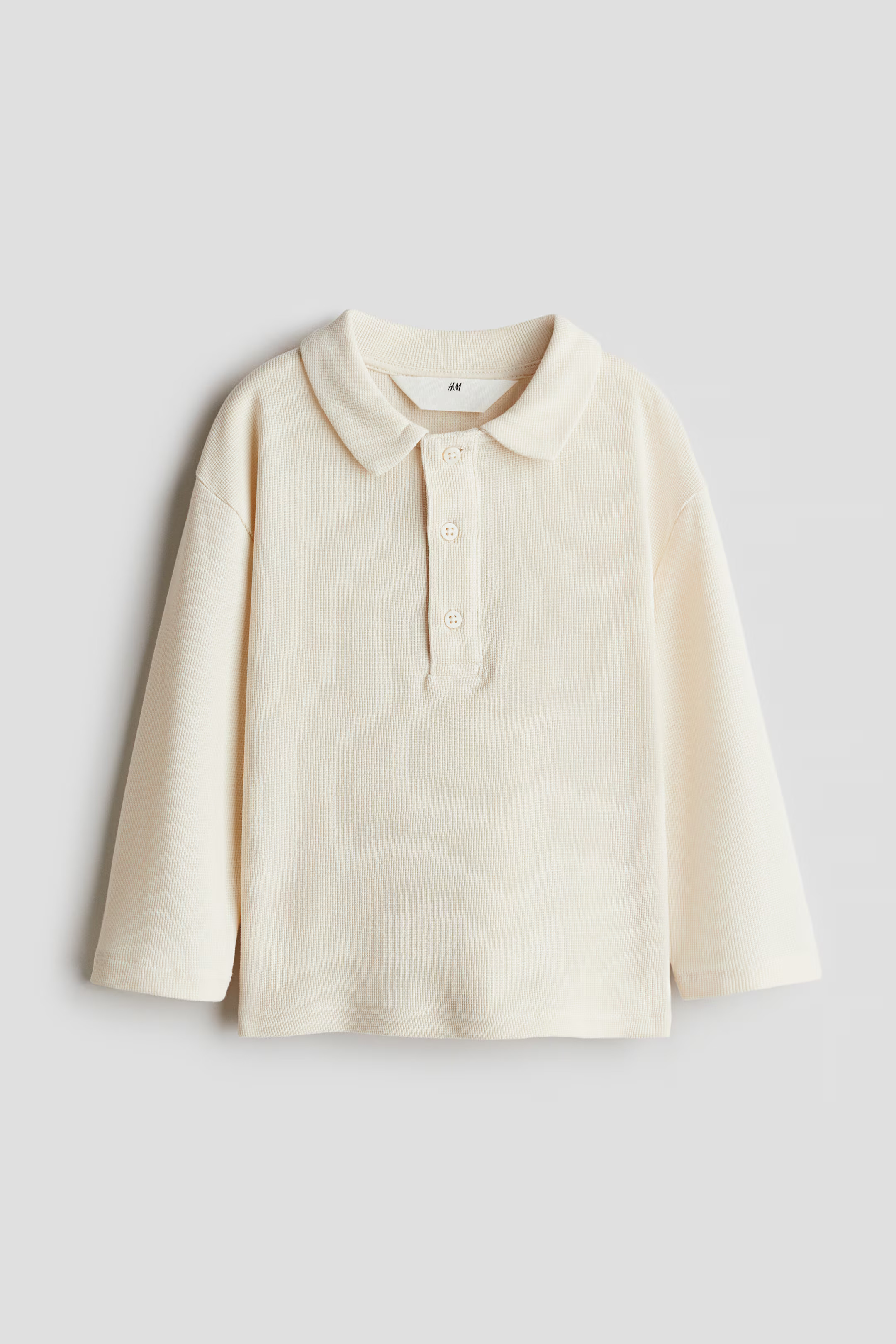 Long-Sleeved Polo Shirt | H&M (US + CA)