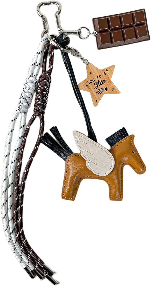 Designer Rope Bag Charms for Handbag Y2k Accessories Purse Charm Hanging Ornament Backpack Charm ... | Amazon (US)