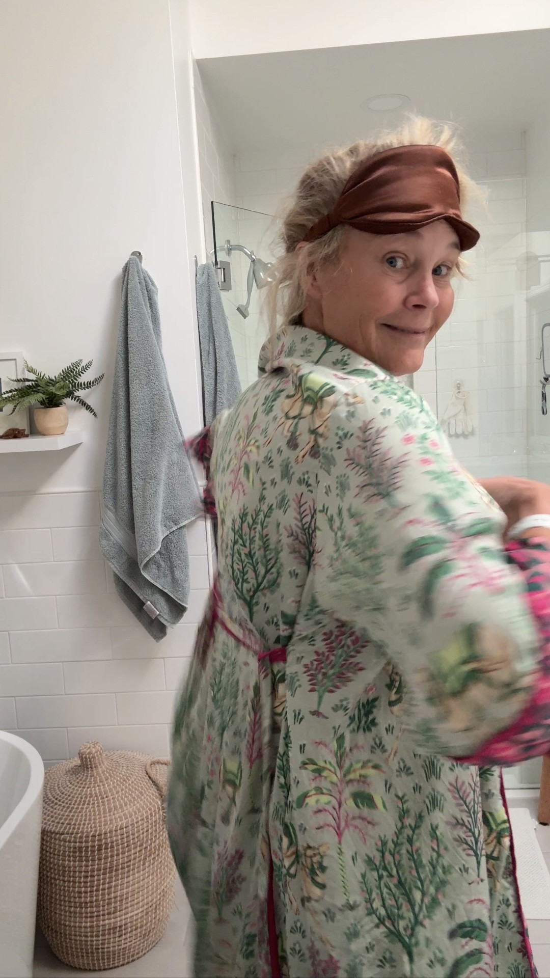 My morning routine.. coffee always!
Love my cool nights PJs and Robe! 

#depuff #dunkincoldfoam #robe

#LTKmorningroutine #LTKOver40 #LTKBeauty