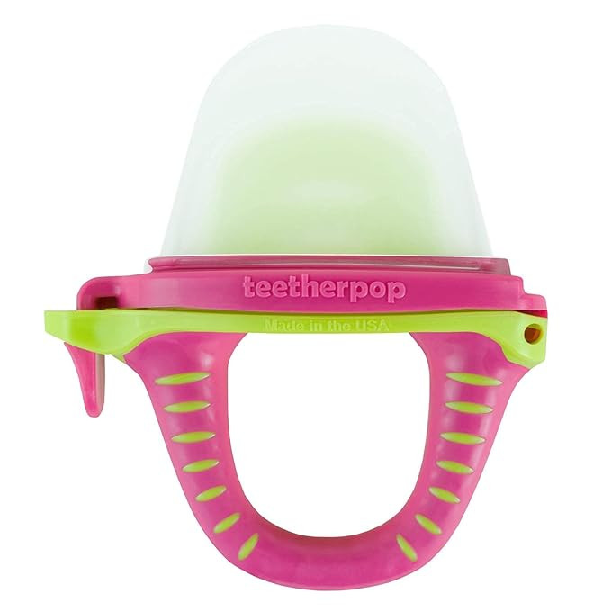 teetherpop No Mess Frozen Baby Teethers, Fill w/Breastmilk, Purees, Smoothies, Juice, USA Made, M... | Amazon (US)