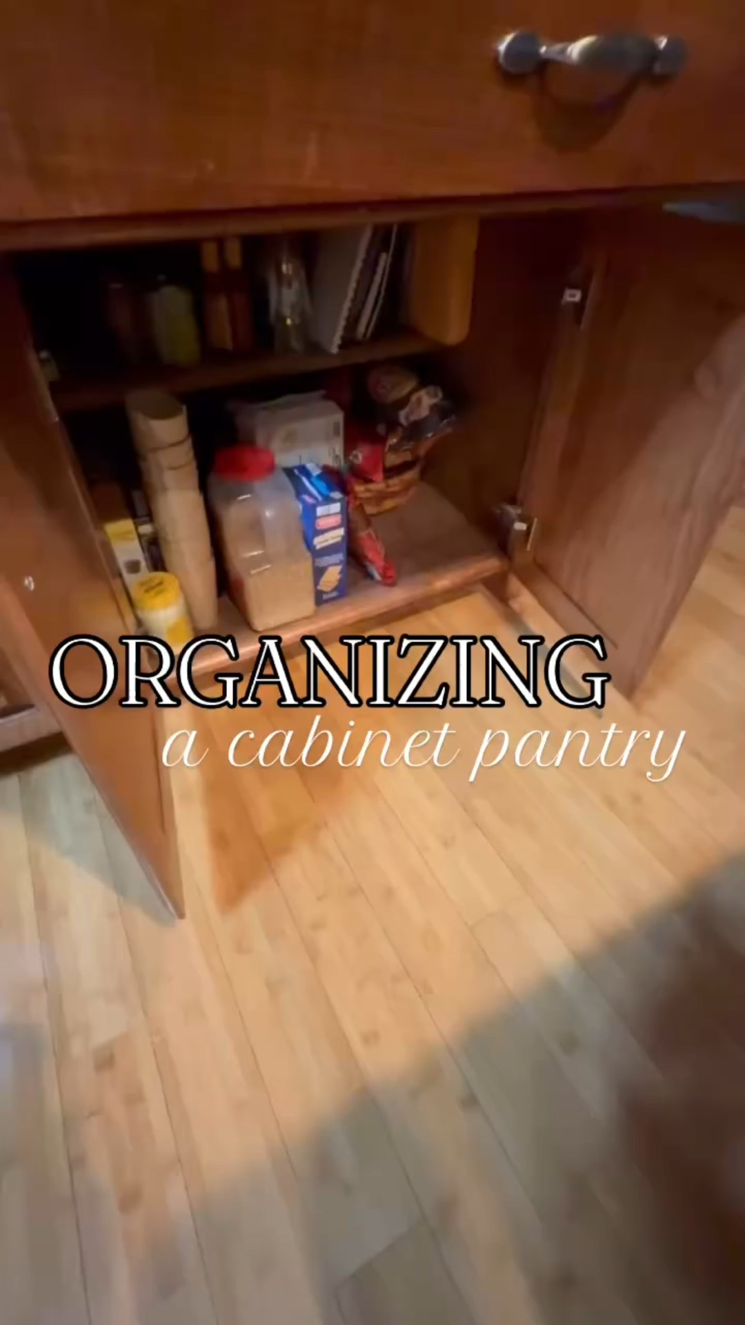 Clear pantry
