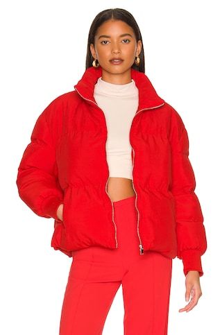 Lovers and Friends Jillian Puffer Jacket in Red from Revolve.com | Revolve Clothing (Global)